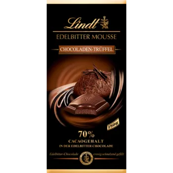Lindt Edelbitter Mousse Chocoladen Trüffel 150g